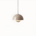 Flowerpot Styled Pendant Light With Flower Bud Design