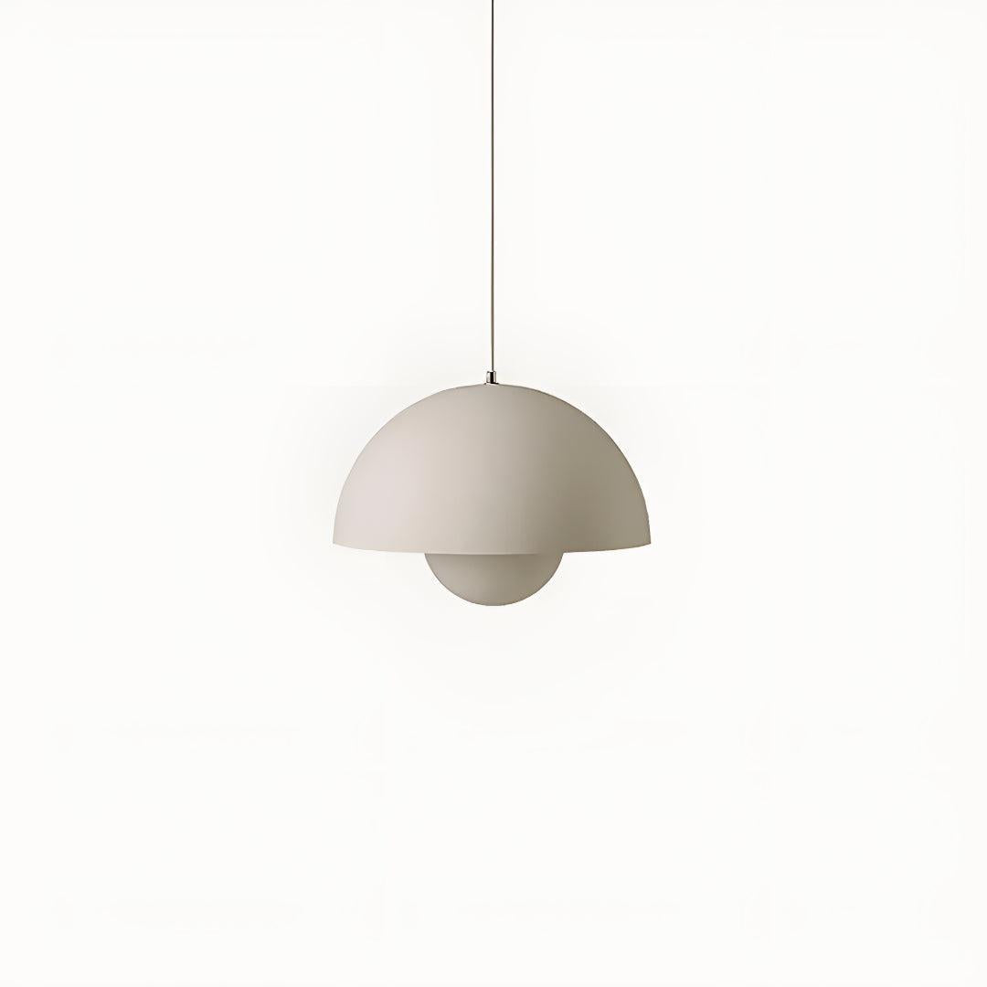 Flowerpot Styled Pendant Light With Flower Bud Design