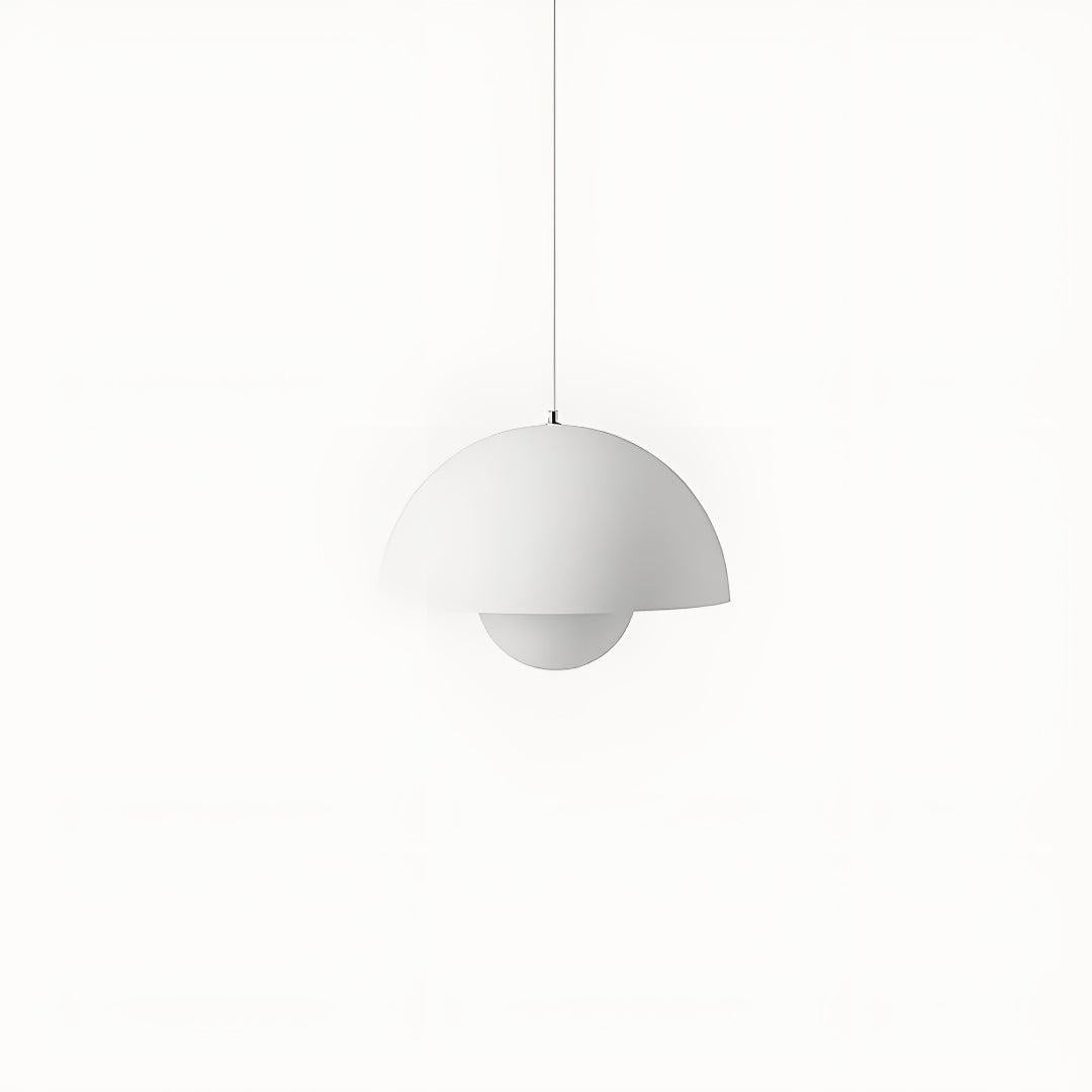 Flowerpot Styled Pendant Light With Flower Bud Design