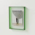 Gallery Wall Picture Frame Display With Vibrant Edge For Framed Photos And Posters