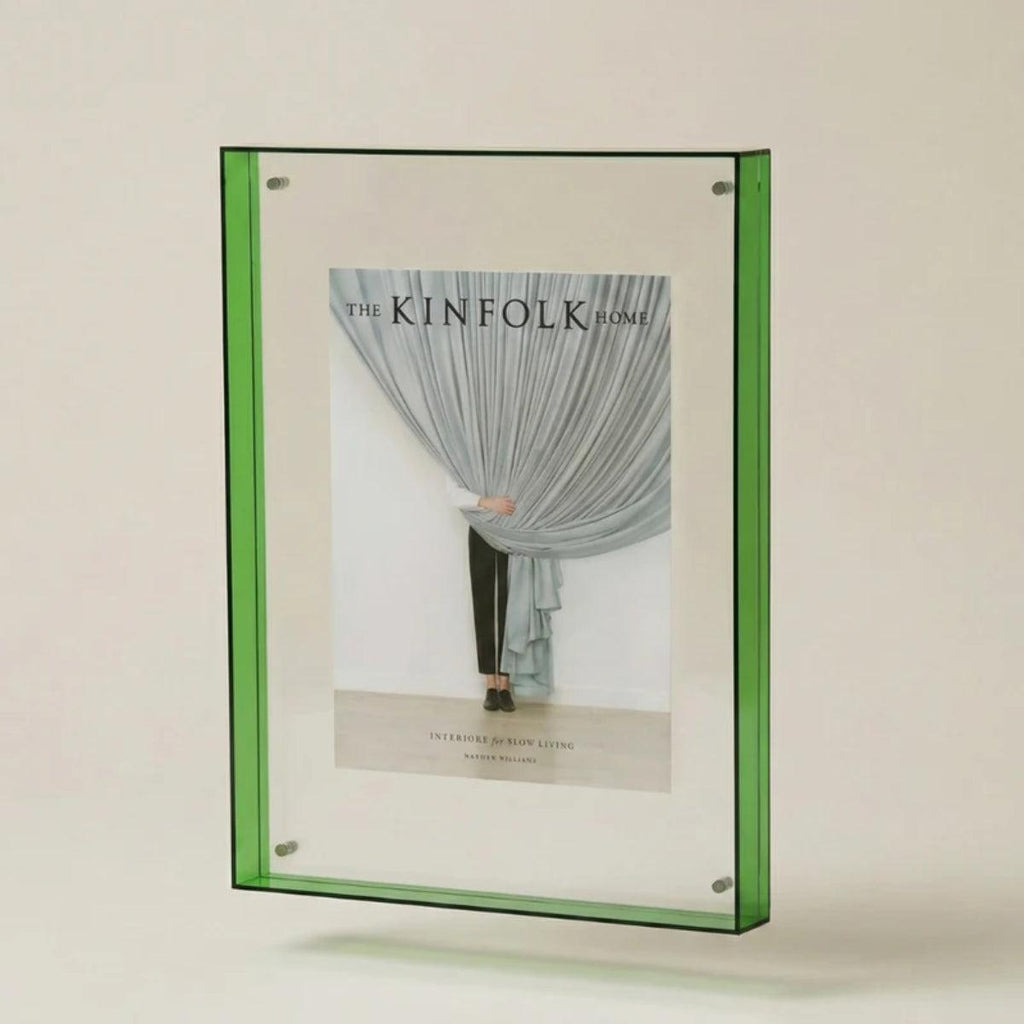 Gallery Wall Picture Frame Display With Vibrant Edge For Framed Photos And Posters