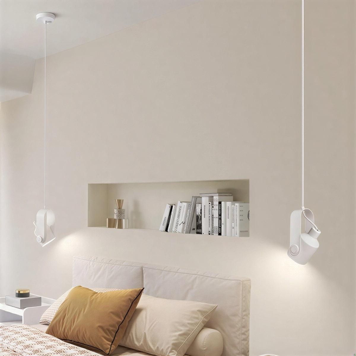 Hanging Pendant Light Fixture With Adjustable Swivel
