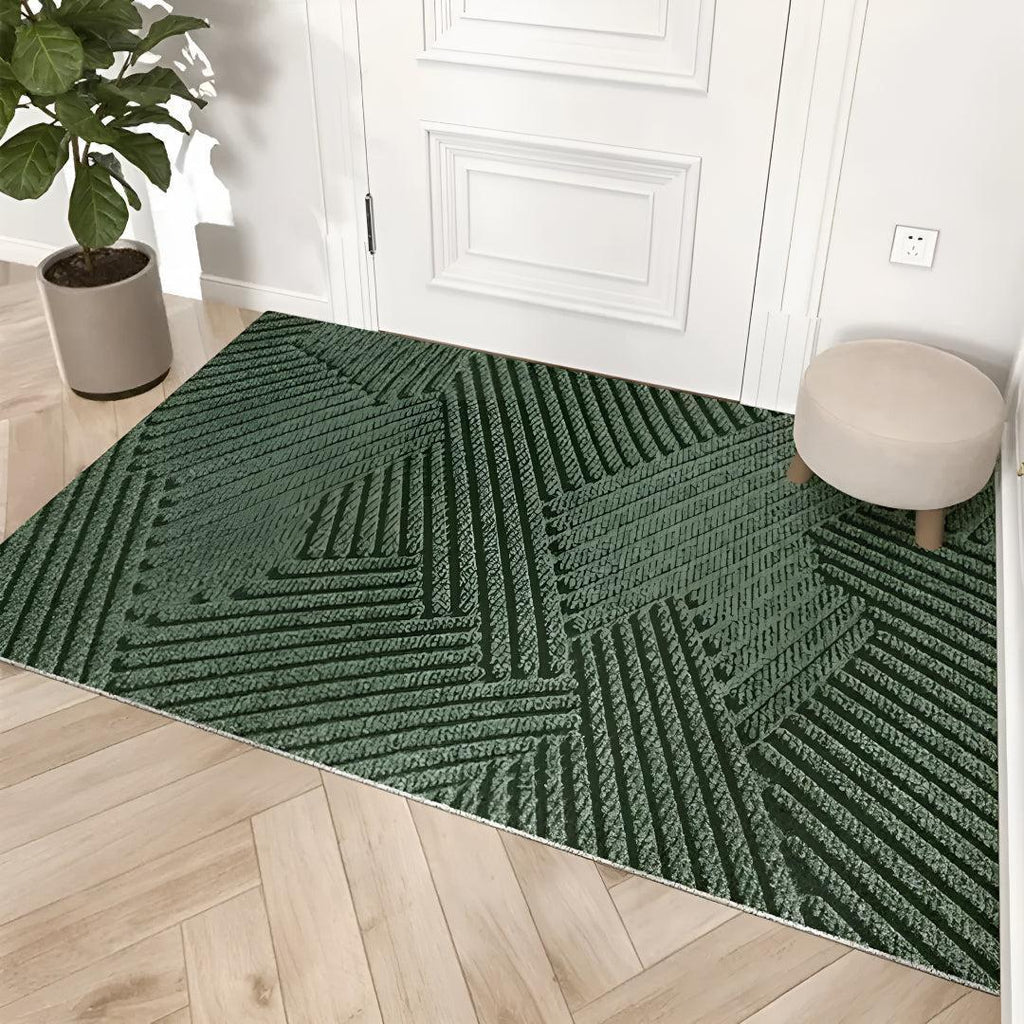 Indoor And Outdoor Door Carpet Rug Mat For Entryways With Non Slip Backing
