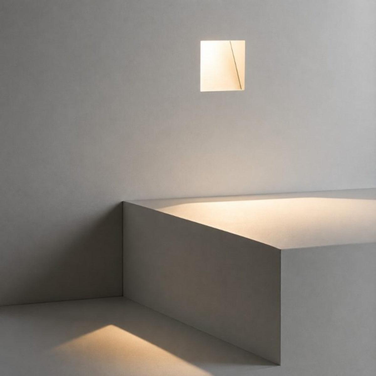 Indoor Stairwell Light Fixtures With Recessed Design