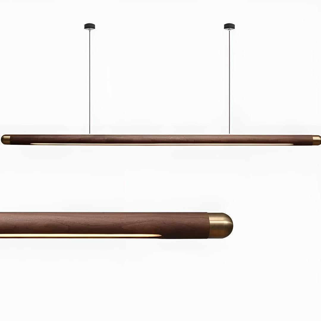 Kitchen Island Pendant Light Fixture With Contemporary Linear Bar Design