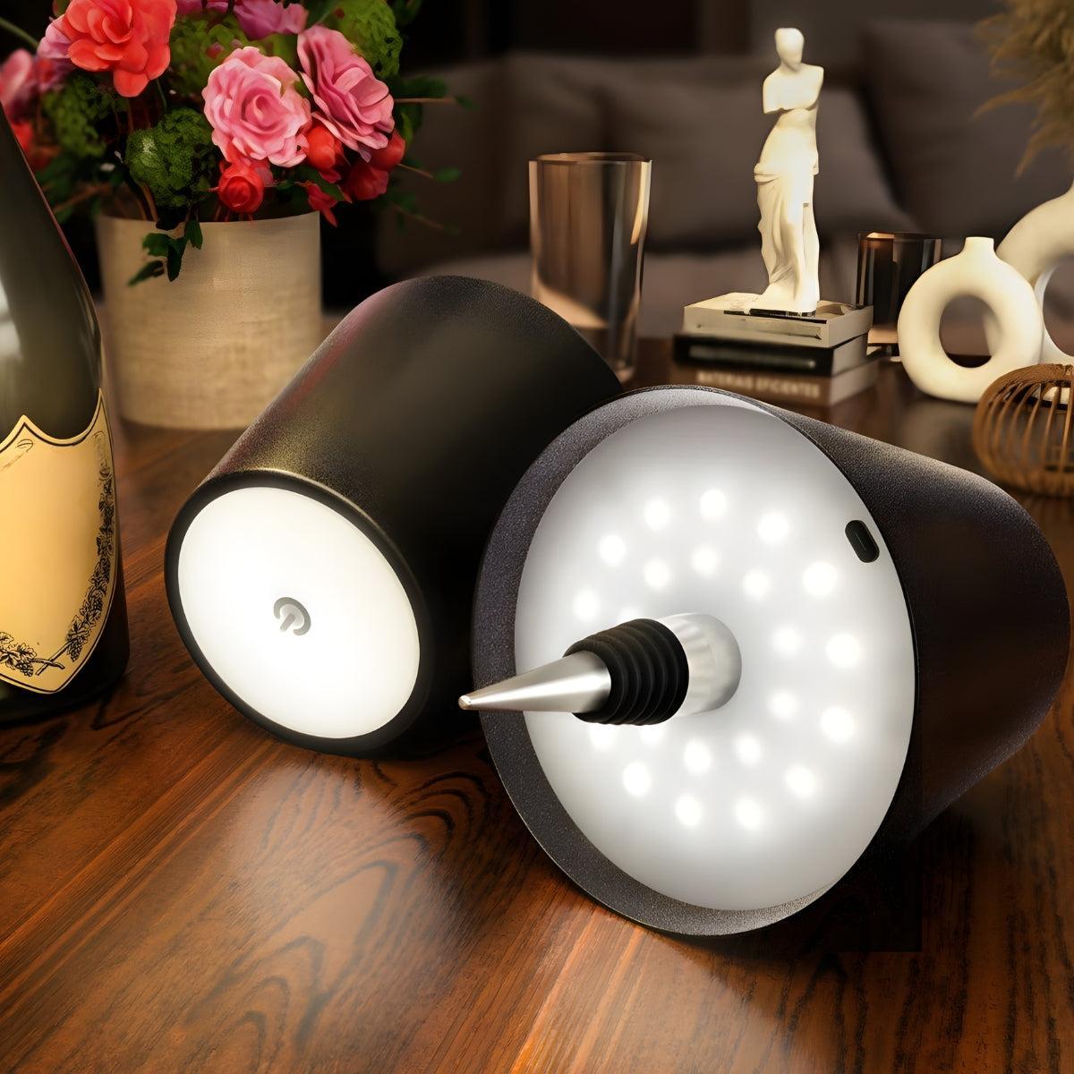 Lamp For Putting In Bottles With Touch Control