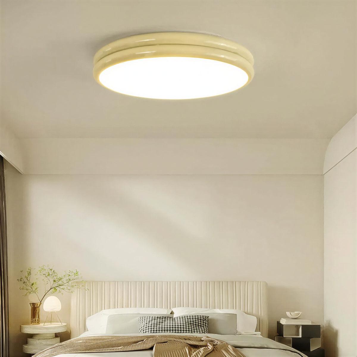 Low Profile Circular Flush Mount Ceiling Light
