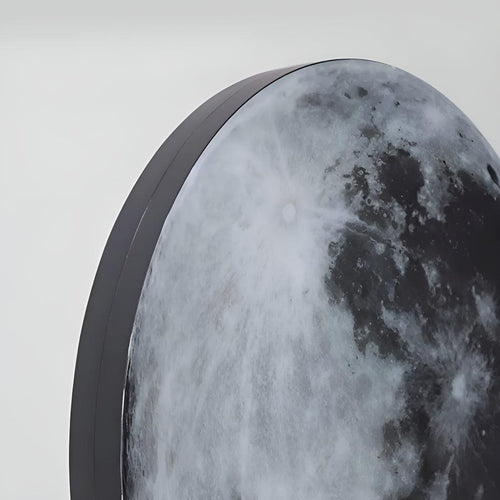 Lunar Moon Round Wall Light With Modern Artistic Design