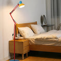 Memphis Styled Floor Light With Adjustable Reading Light