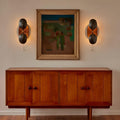 Mid Century Wall Mounted Sconce Lighting Fixture With Pull-Chain