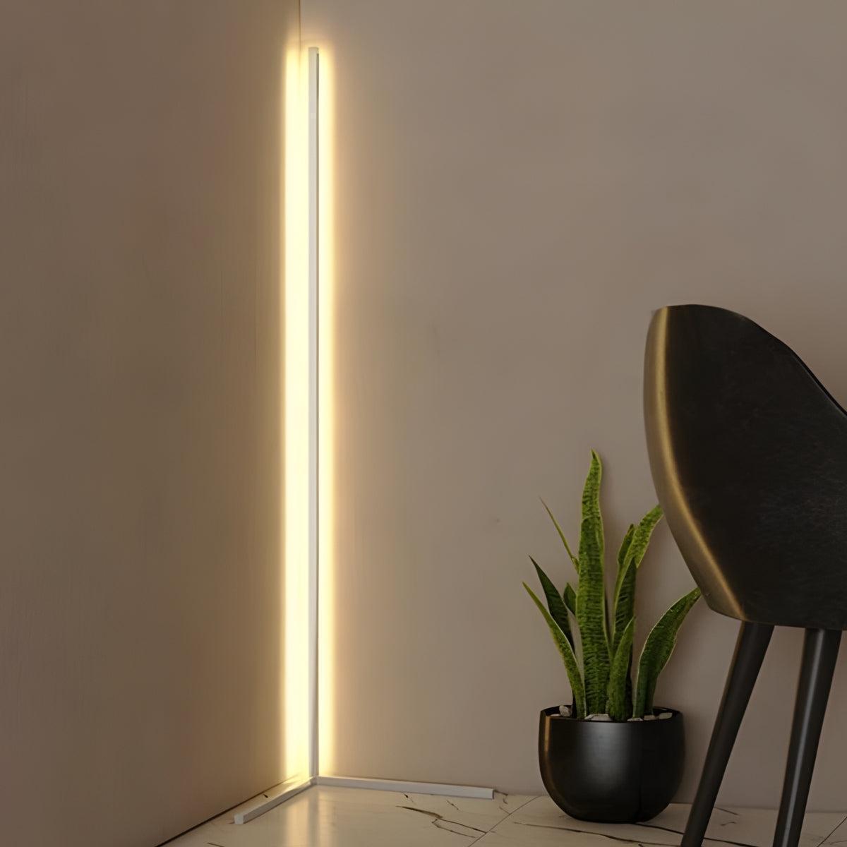 Minimalist Bar Floor Lamp For Living Room With Dimmable Light