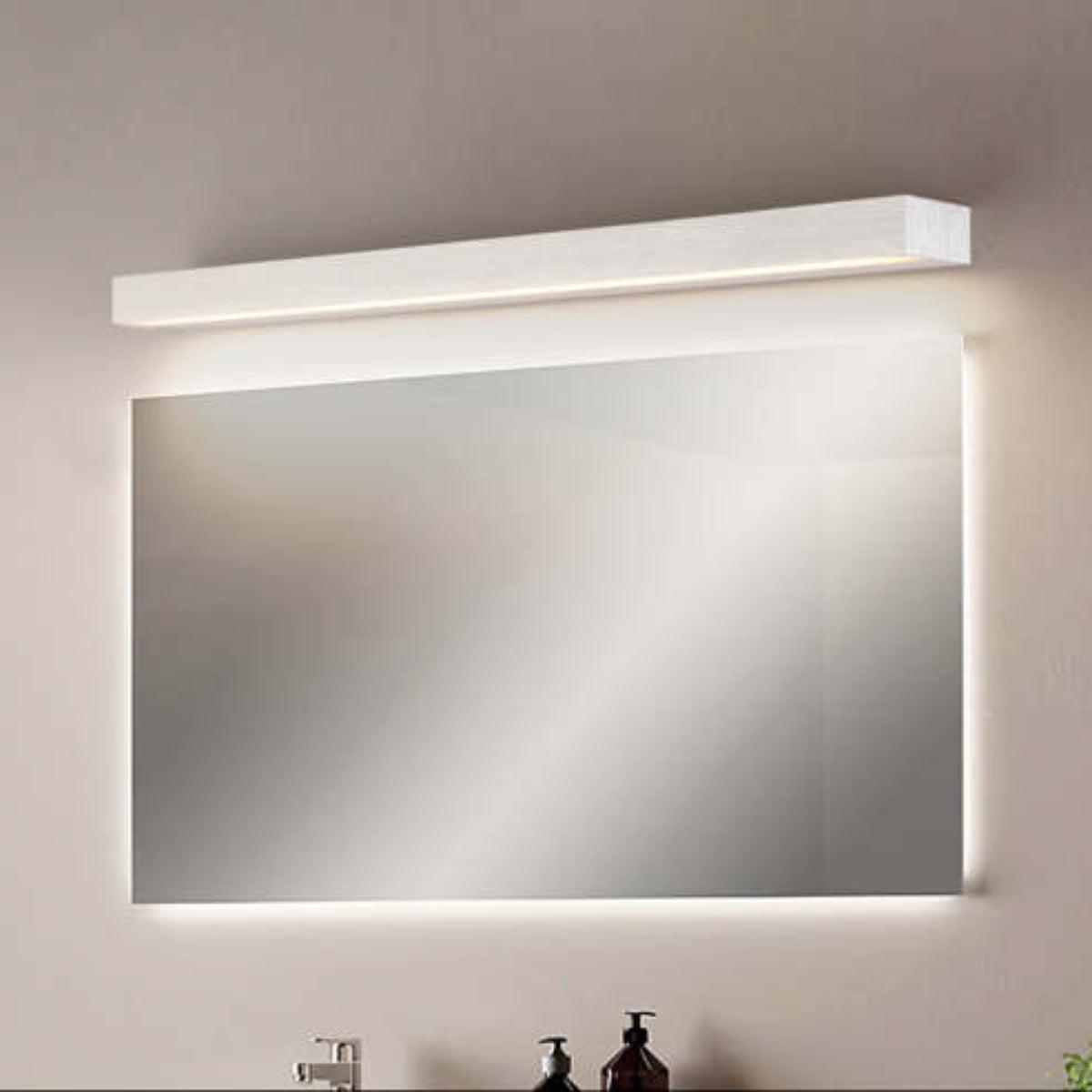 Minimalist Linear Vanity Lighting Fixture For Above Mirror