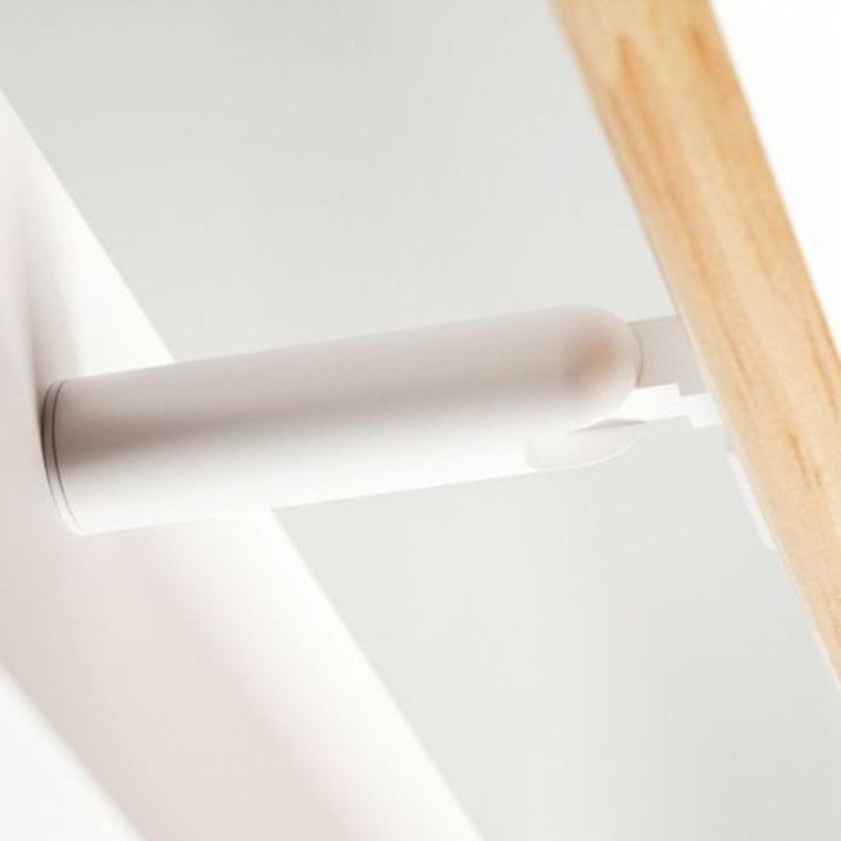 Minimalist Wood Styled Bathroom Vanity Light Fixture With Diffused Linear Lighting