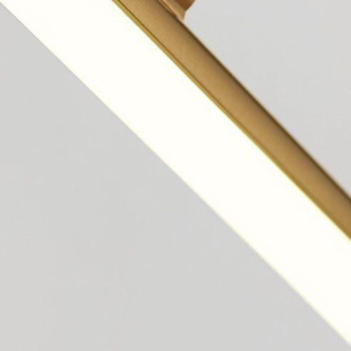 Modern Above Mirror Bathroom Vanity Light Fixture With Sleek Gold Design