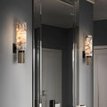 Modern Alabaster Interior Wall Light Fixture With Soft Glow And Sculptural Design