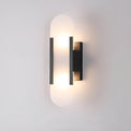 Modern Alabaster Wall Sconce Light Fixture With Elongated Silhouette