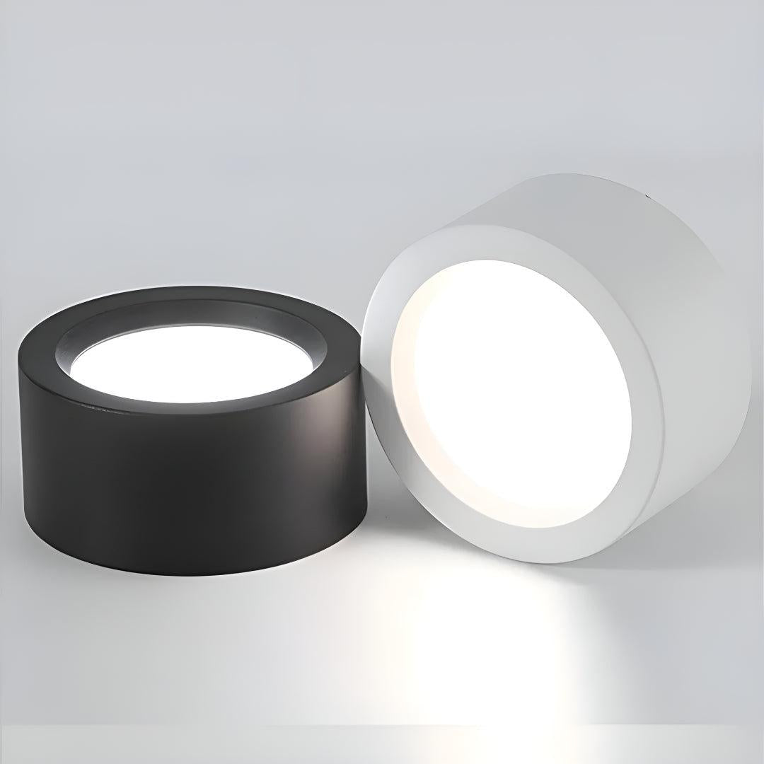 Modern Minimalist Round LED Flush Mount Ceiling Light Fixture Lamp