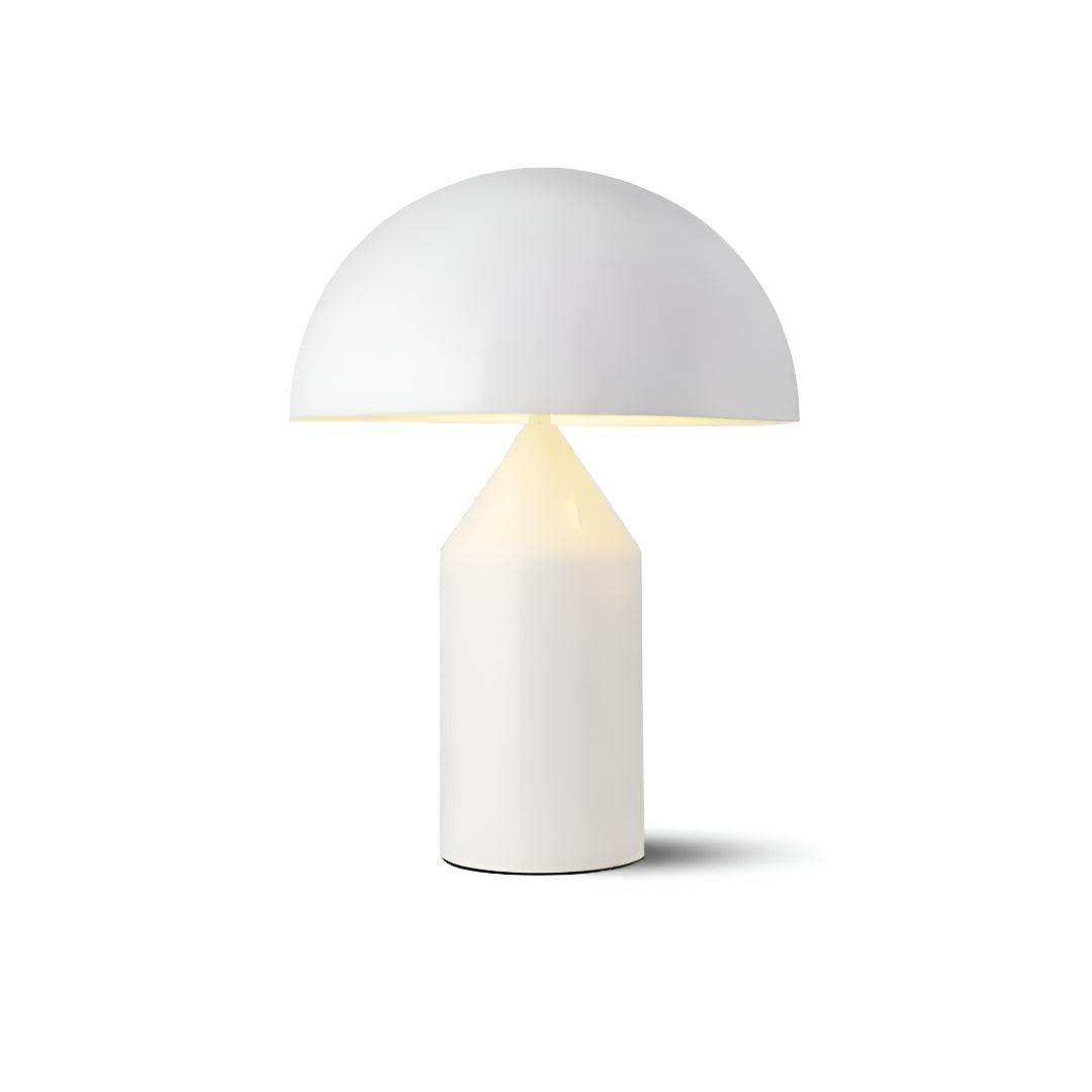 Modern Mushroom Styled Table Lamps With Dome Shade Design