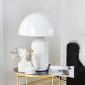 Modern Mushroom Styled Table Lamps With Dome Shade Design