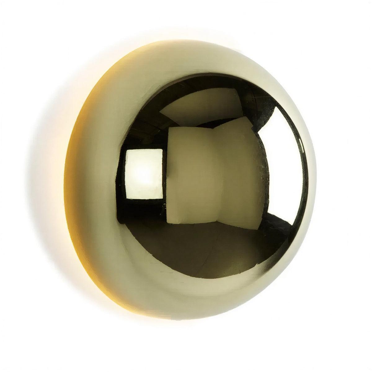 Modern Round Orb Wall Light Sconce Lighting Fixtures With Internal Light