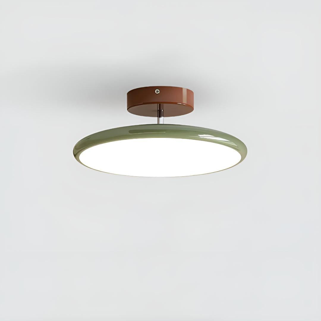 Modern Semi Flush Mount Ceiling Light Fixture With Adjustable Angle Design
