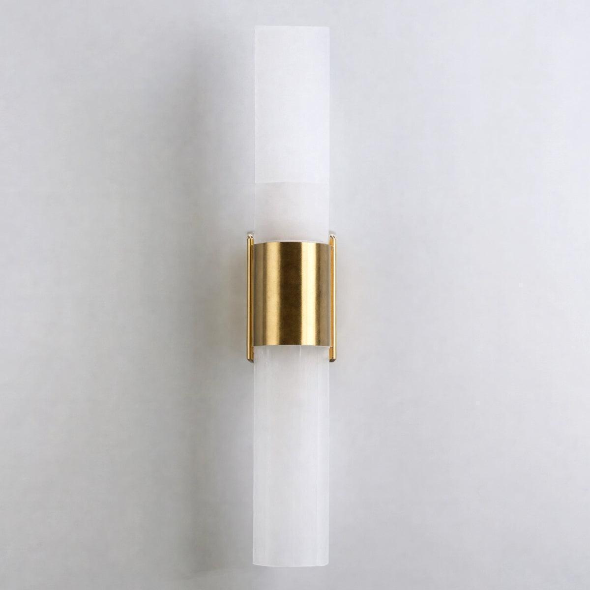 Modern Sleek Double Headed Wall Sconce Light with Dual Up Down Design