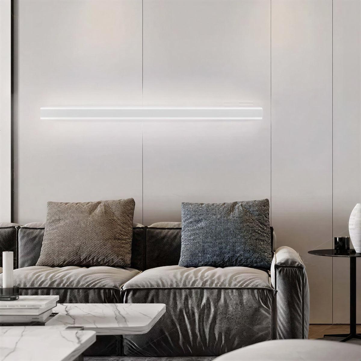 Modern Vertical And Horizontal Bar Wall Sconce Light With Ambient Lighting