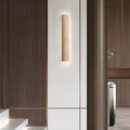 Modern Vertical Natural Stone Styled Wall Sconce Lighting Fixture