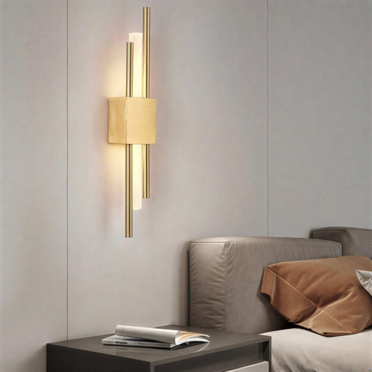 Modern Vertical Wall Sconce Lamp Fixture For Decorative Lighting