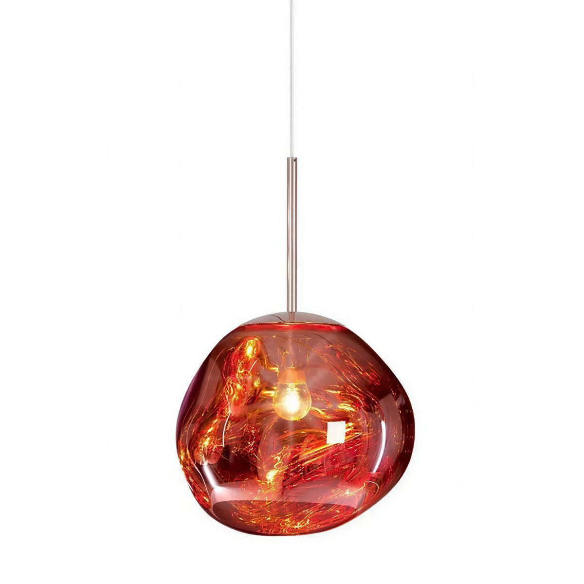 Molten Lava Styled Hanging Pendant Light