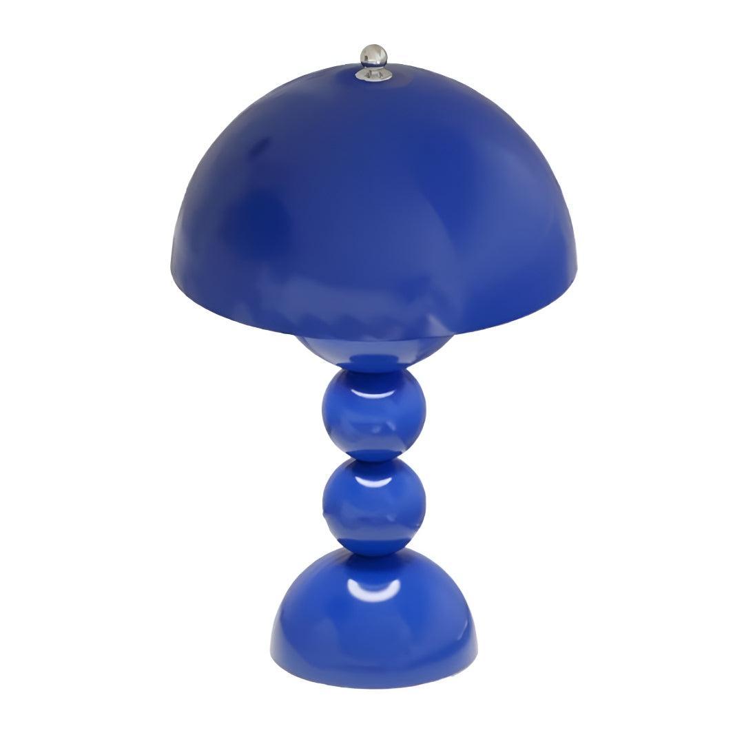 Mushroom Styled Portable Cordless Table Lamp With Minimalist Rechargeable Lighting