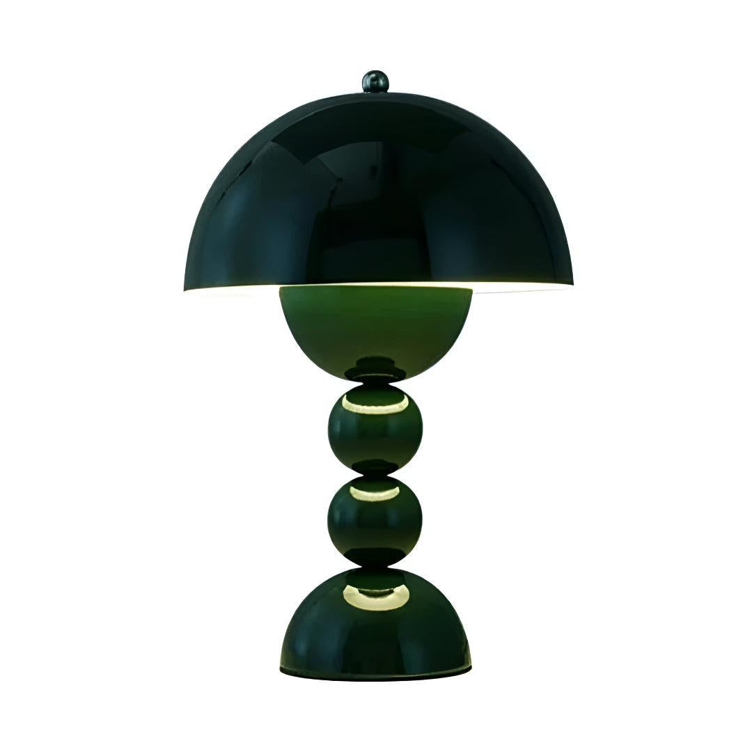 Mushroom Styled Portable Cordless Table Lamp With Minimalist Rechargeable Lighting