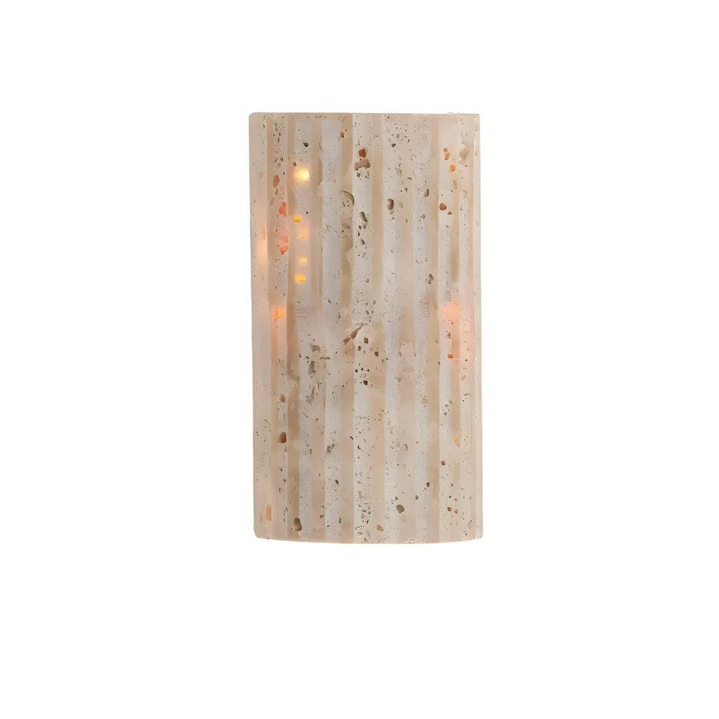 Natural Stone Wall Sconce Light Fixtures With Atmospheric Illumination