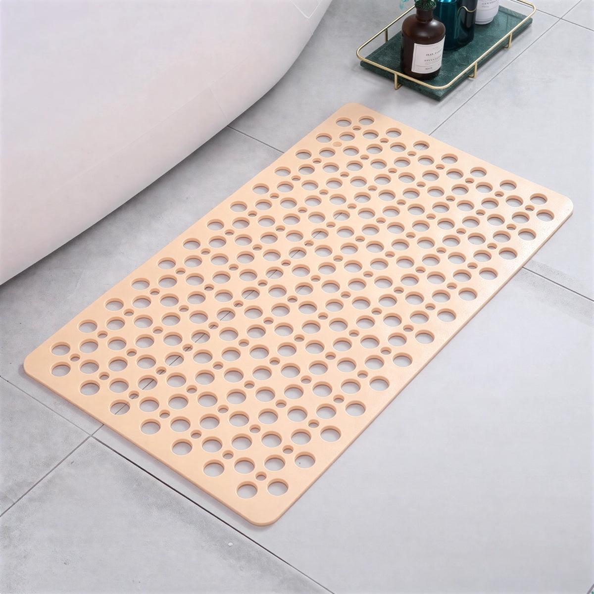 Non Slip Bathtub Shower Mat With Suction Cup Drainage