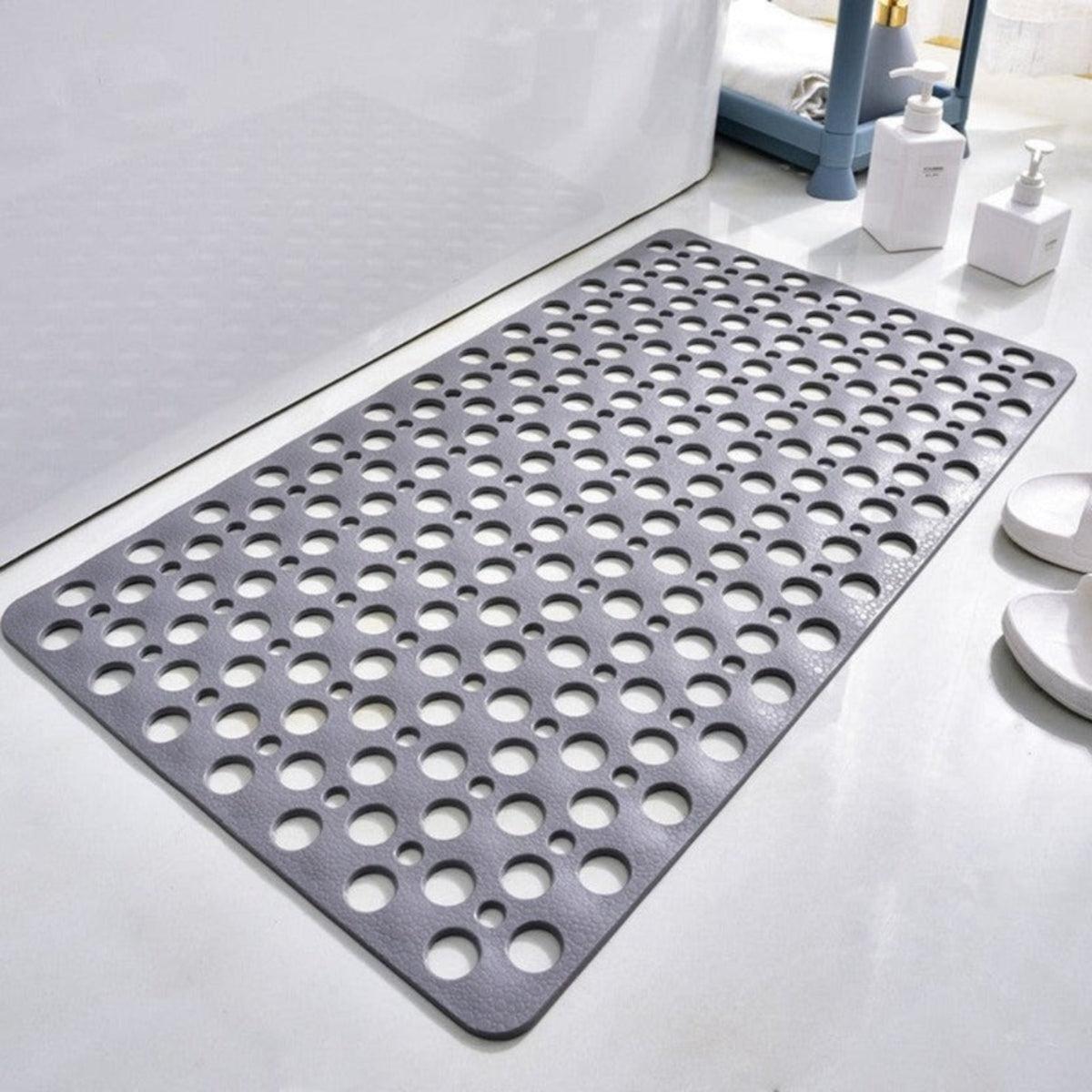 Non Slip Bathtub Shower Mat With Suction Cup Drainage