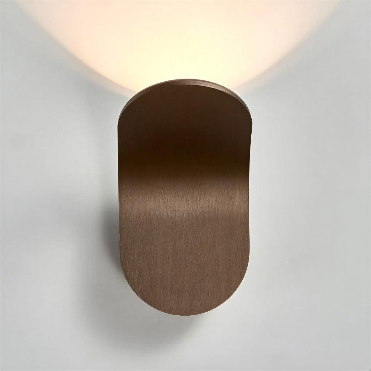 Nordic Curved Sculptural Wall Sconce Light With Ambient Wall Lighting