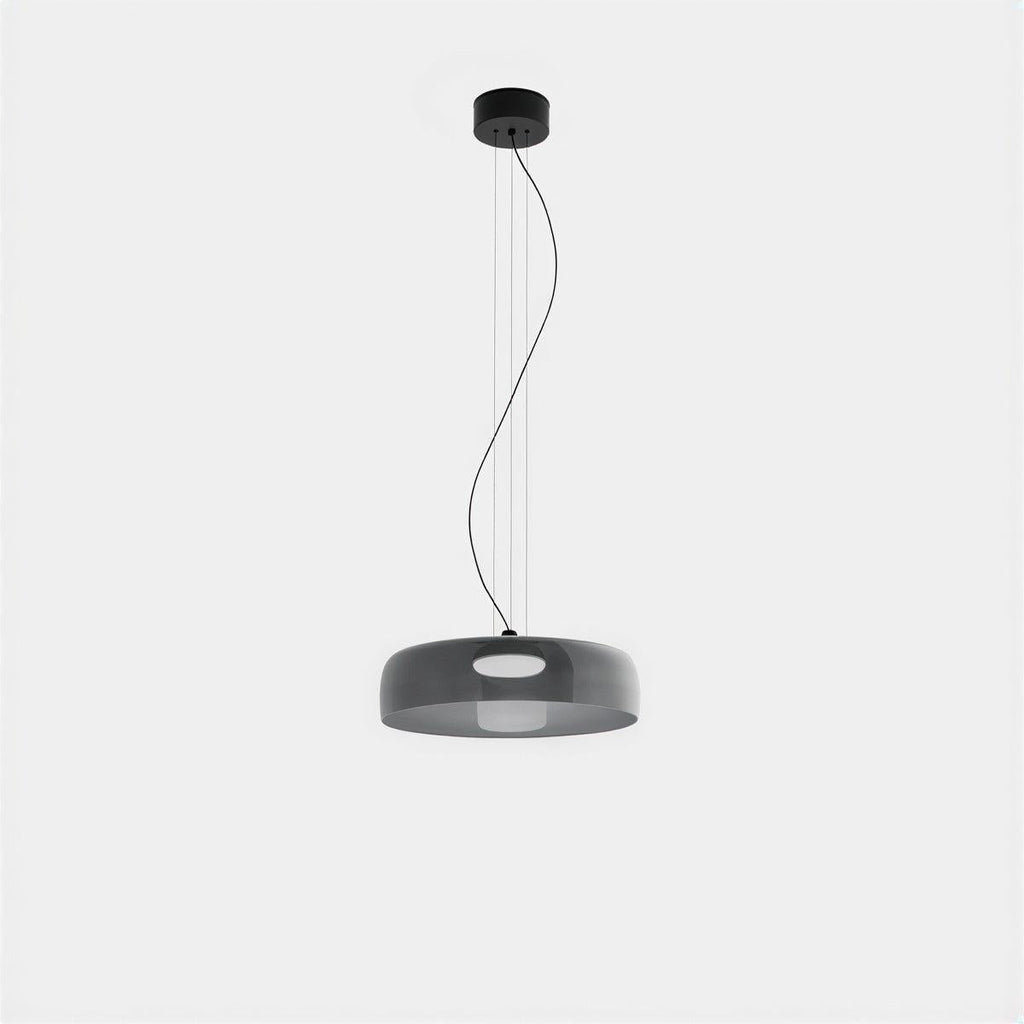 Nordic Glass Pendant Light Featuring Tiered Design