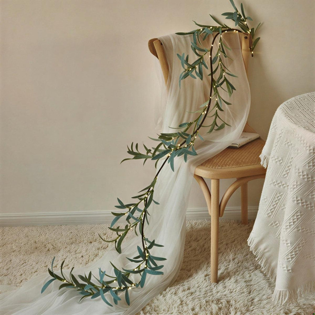 Olive Branch Garland Fairy Lights