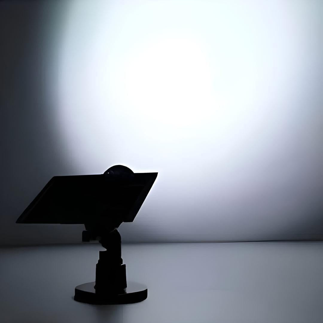 Outdoor Exterior Solar Powered Pathway Landscape Light With Stake To Put In Ground And Adjustable Illumination