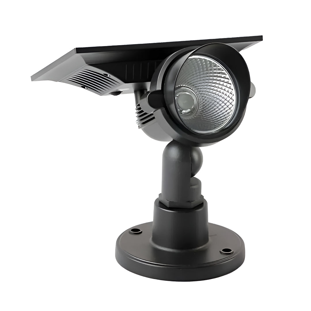 Outdoor Exterior Solar Powered Pathway Landscape Light With Stake To Put In Ground And Adjustable Illumination