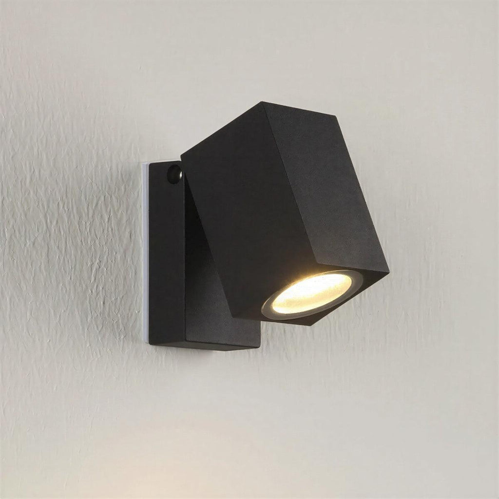 Outdoor Exterior Wall Light Lamp With Adjustable Swivel LED Spotlight