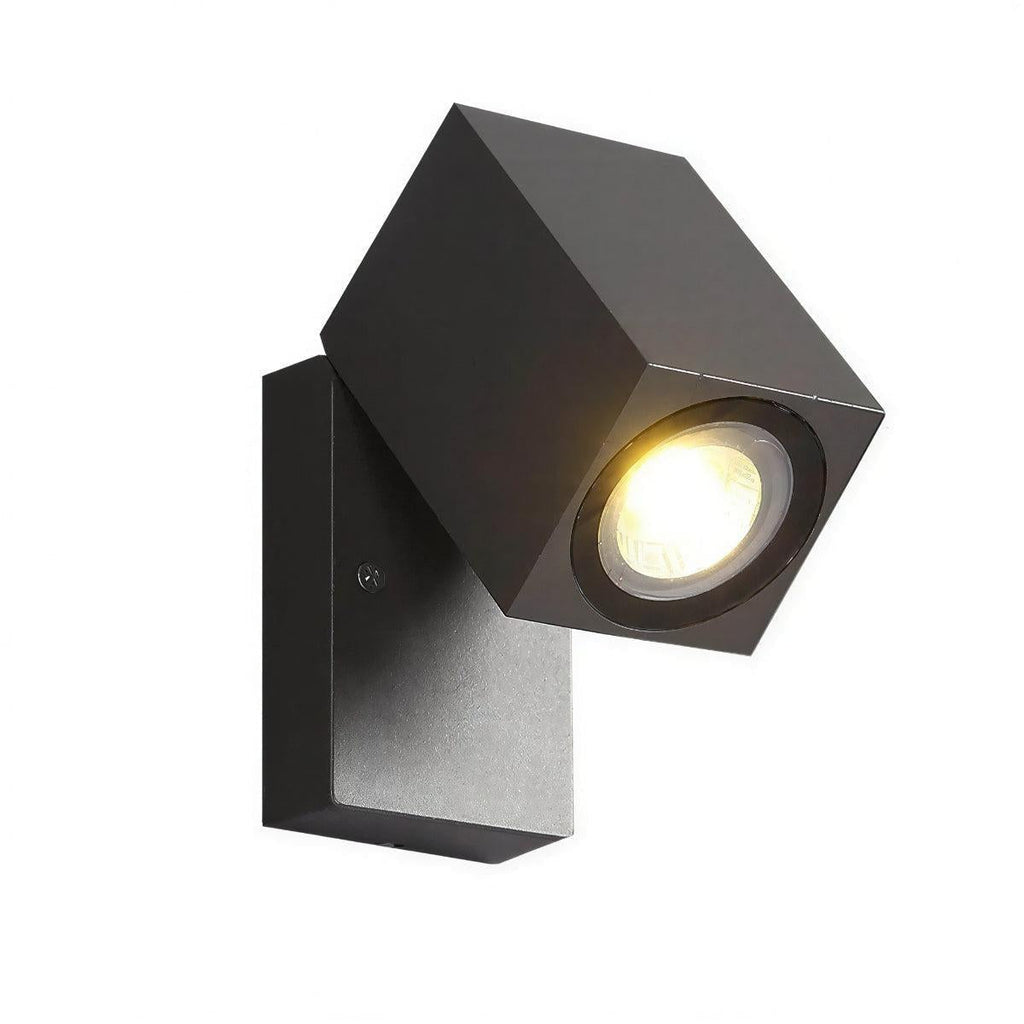 Outdoor Exterior Wall Light Lamp With Adjustable Swivel LED Spotlight