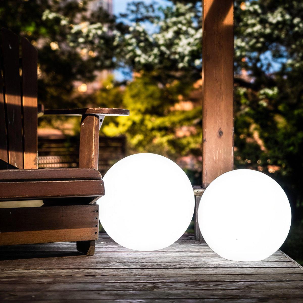 Outdoor Globe Lights With Remote Control For Patio And Garden