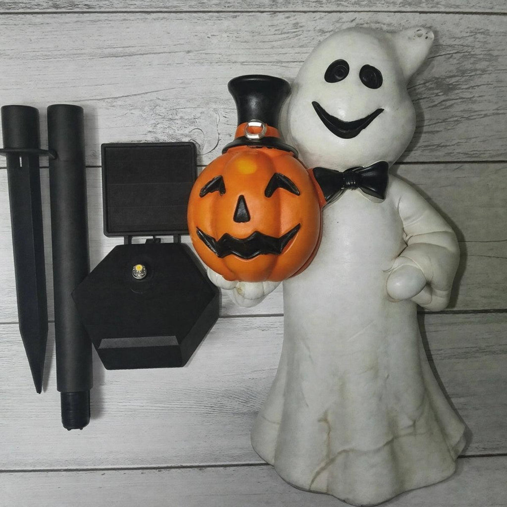 Outdoor Halloween Decoration For Solar Pathway Lights With Festive Glowing Design