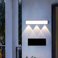 Outdoor Long Wall Light Bar With Multi Beam Spotlight Effect