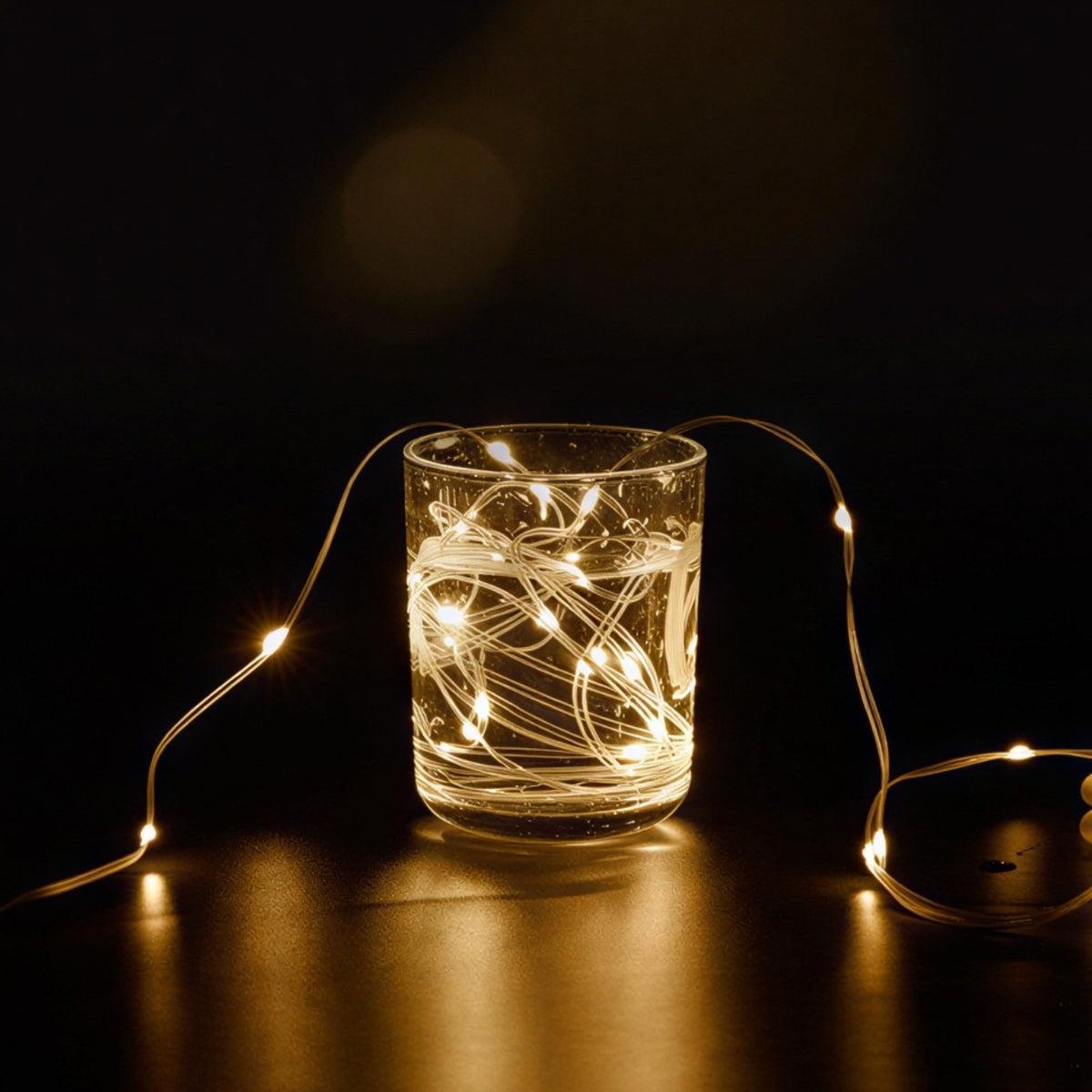 Outdoor Retractable String Lights With Crank Storage