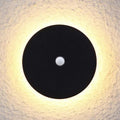 Outdoor Round Halo Wall Light For Exterior Walls And Entryways