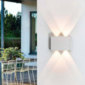 Outdoor Wall Light With Modern Symmetrical Facade Beam Design