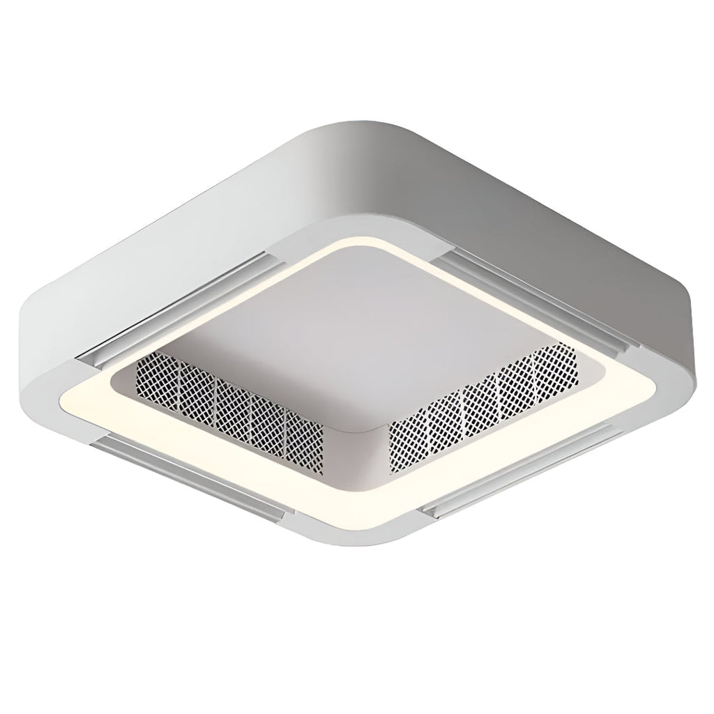 Overhead Hanging Ceiling Light Fan With Multi-functional Bladeless Design