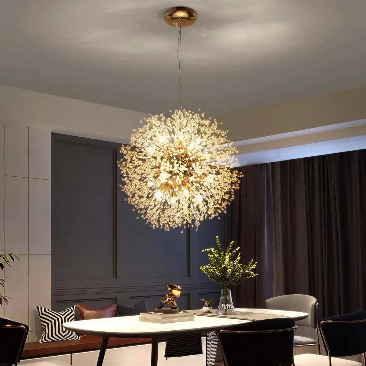 Radiant Dandelion Chandelier Pendant Light